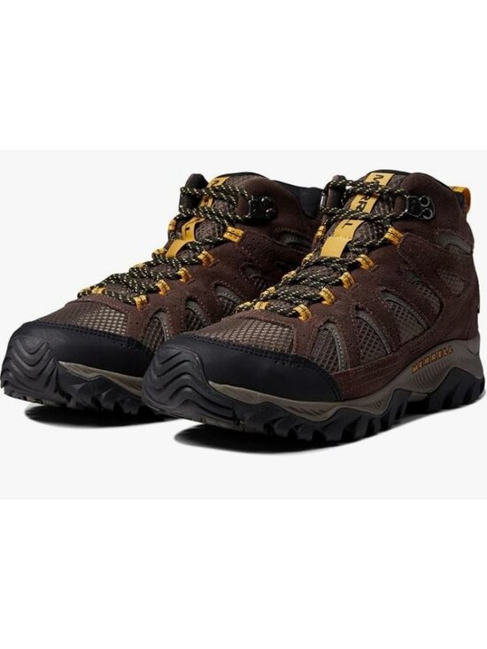 Merrell Oakcreek Mid Waterproof Hiking Boots in Espresso Brown Men\'s Size 12W main image 9